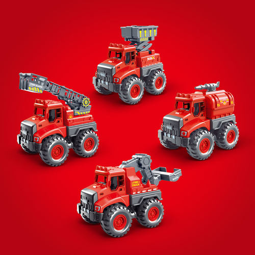 消防车中性惯性质量好玩具