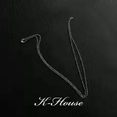 Shanghai In-Stock Chrome Hearts 925 Silver Round Cross Chain Necklace