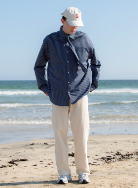 TMOR日系简约秋冬新款美式工装裤休闲长裤情侣INS百搭工装裤