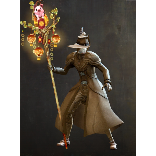 激战2财富法杖皮肤商城道具黑狮宝石含wegame