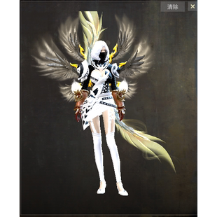 激战2朱红臂铠皮肤商城道具黑狮宝石含wegame