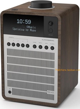 英国REVO Supersignal复古收音机/无线蓝牙音响低音 红点IF设计奖