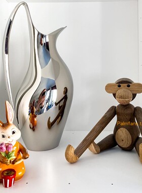 丹麦Georg Jensen HK Henning Koppel设计款不锈钢水壶花瓶酒瓶