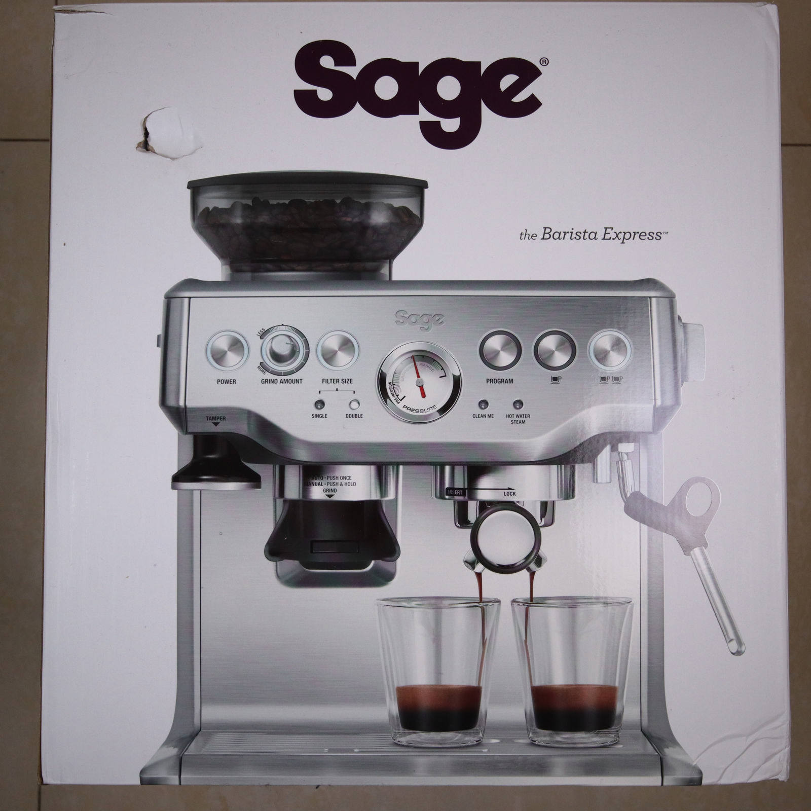 代购 sage bes875家用半自动咖啡机英国版breville铂富bes870xl