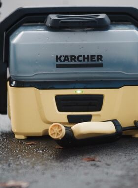 代购德国Karcher凯驰OC3 PLUS无线锂电户外宠物自行车喷水清洗机