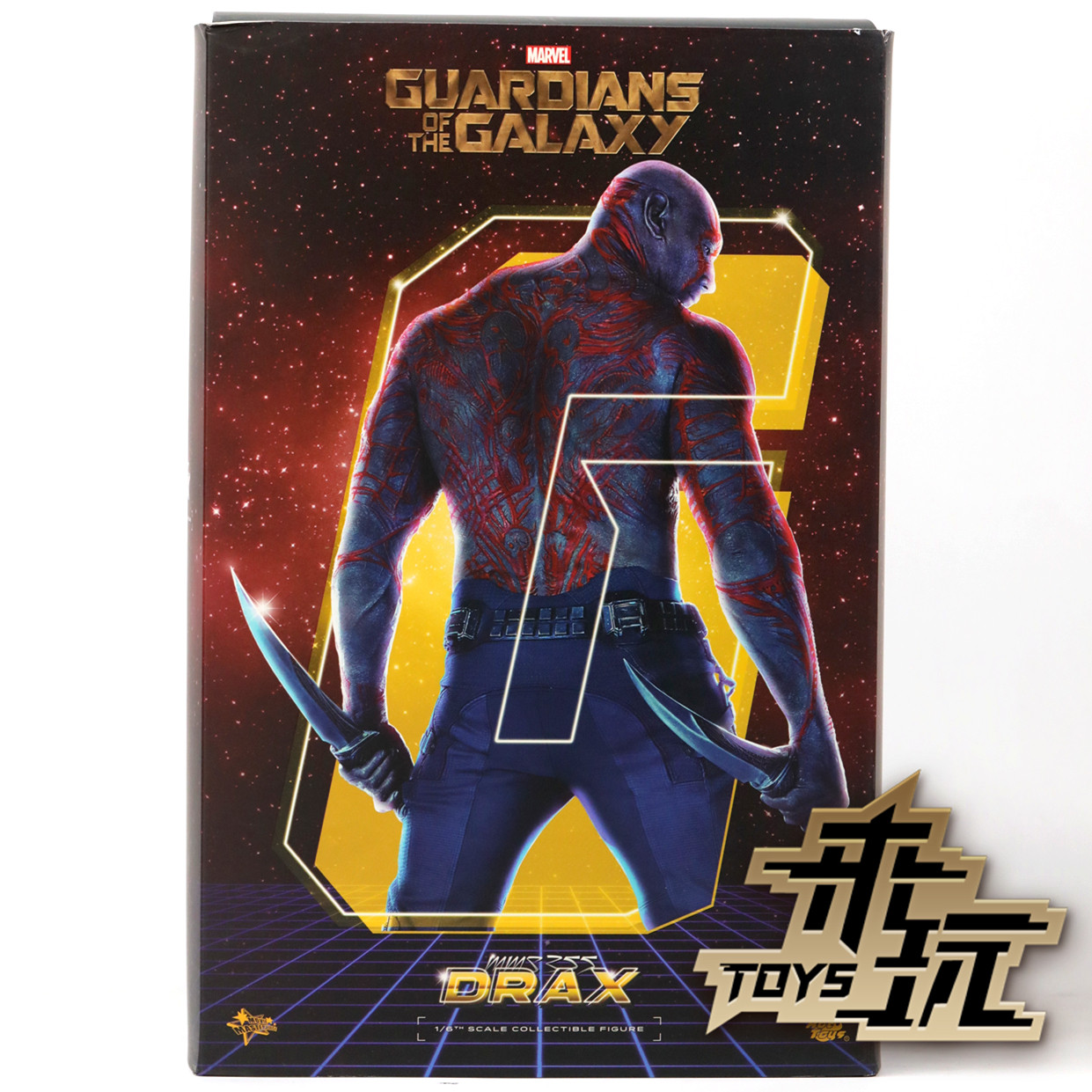 现货 ht hottoys 1/6 mms355 银河护卫队 毁灭者 德拉克斯 drax