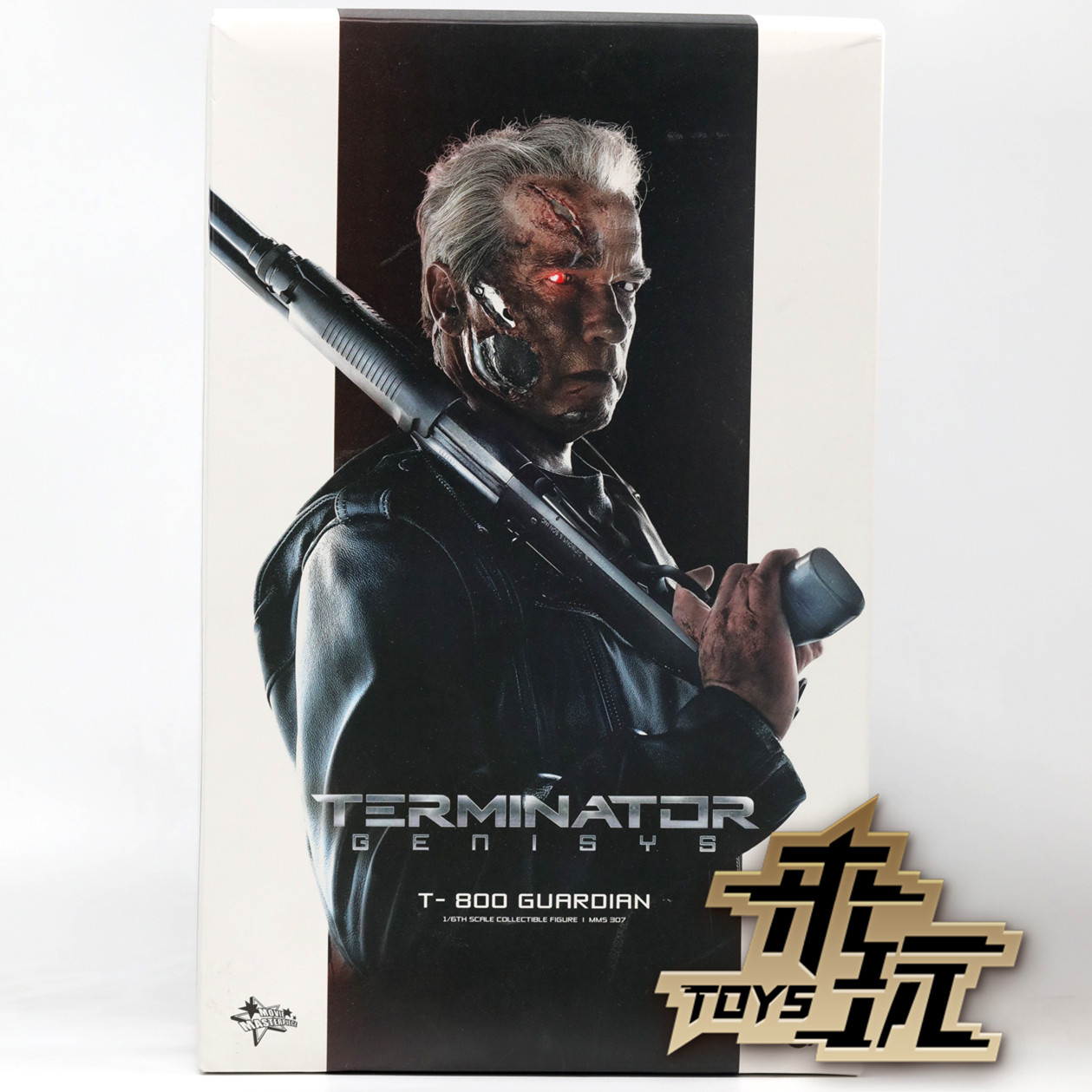 现货 HT HotToys 1/6 MMS307 终结者 创世纪 T5 T800 阿诺 老年版