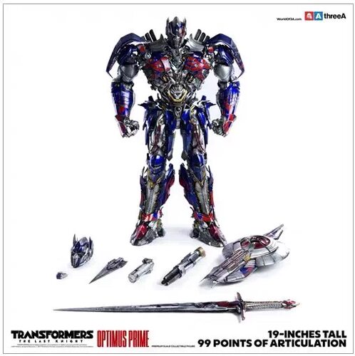 Threezero 3A 擎天柱 变形金刚5 最后的骑士  19寸 豪华版