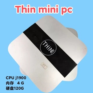 机 英特尔THIN台式 电脑J1900四核J3160迷你电脑DIY一体机win7台式