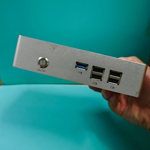 占美迷你小主机微型电脑台式机J1900工控机win7家用办公DIY一体机