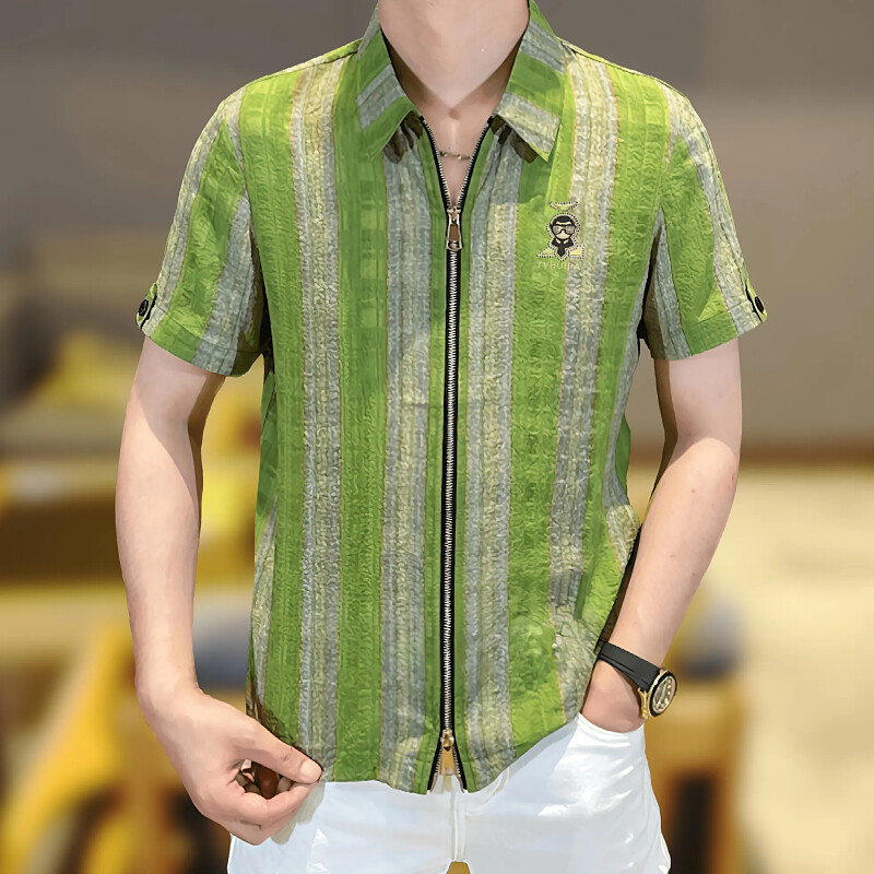 欧货夏季男士休闲T恤衫