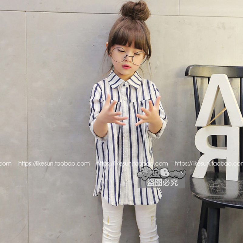 Chemise fille à manche longue - Ref 2085141 Image 3