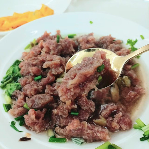温州口味福鼎正宗瘦肉丸牛肉丸瘦肉羹牛肉肉羹老手艺手打肉丸生