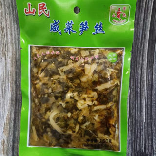 温州风味山民咸菜笋丝150g梅菜腌菜酸菜下饭菜即食开胃便当小菜