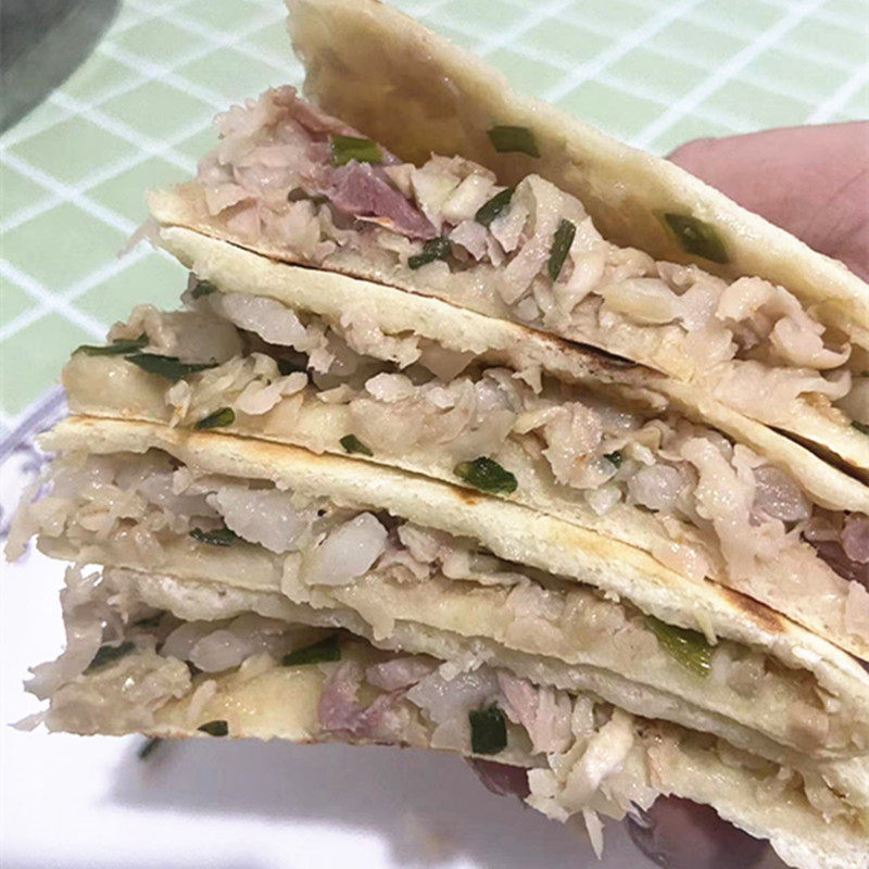 温州永嘉特产小吃美食楠禧麦饼萝卜丝麦饼糕点下午茶加热即食新货