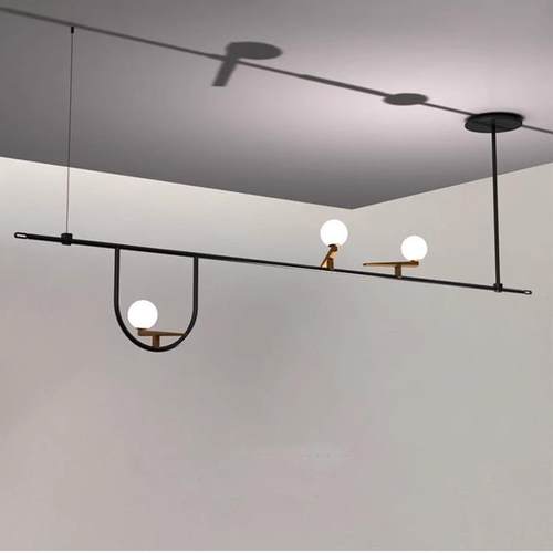 中山工厂直销北欧创意个性铁艺小鸟吊灯 设计师燕子立杆餐厅长餐