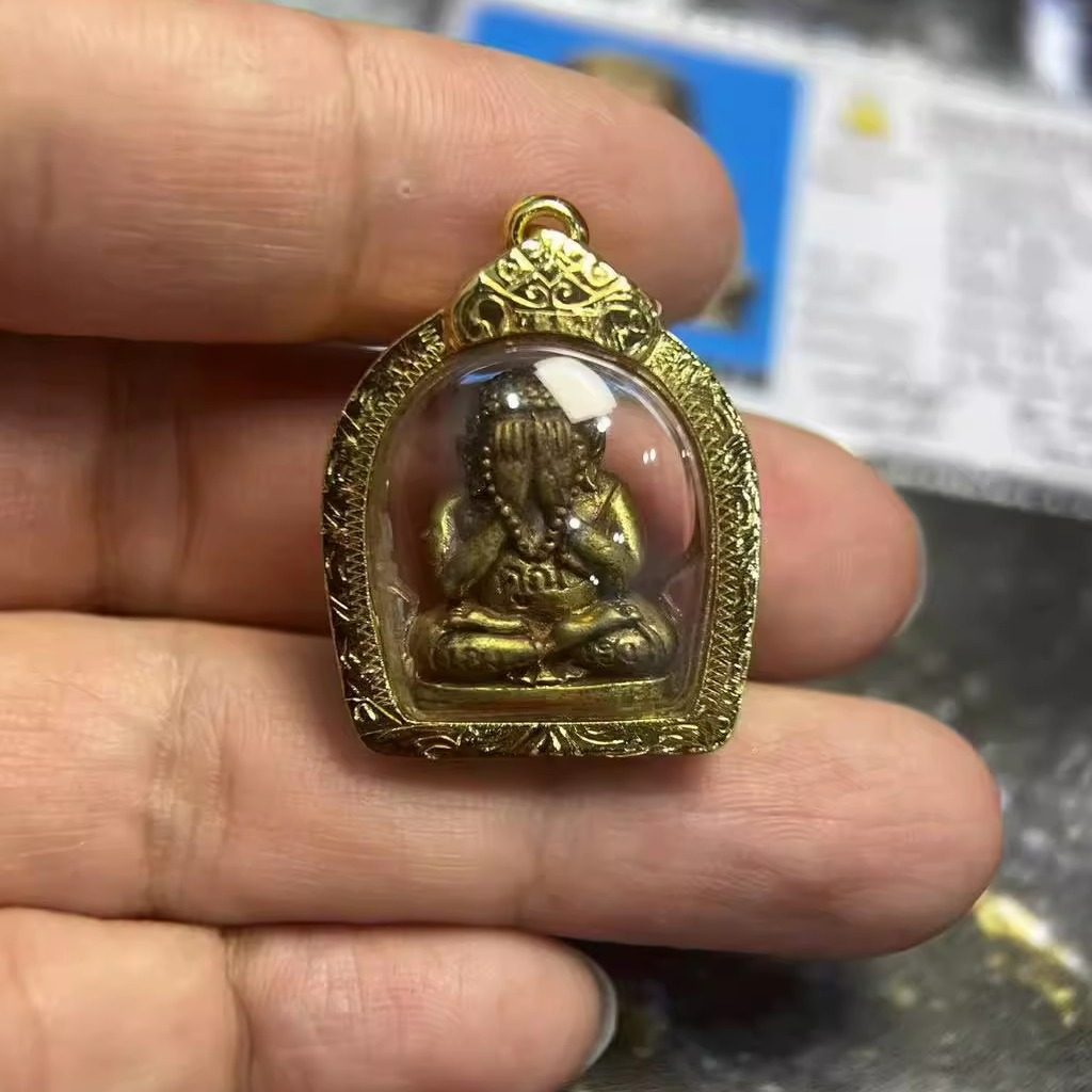 龙婆坤 瓦班莱2537念珠必打 泰国挂饰吊坠