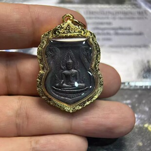 周冠史 瓦素塔2485成功佛流行模 美品 泰国手工艺品吊坠 照坤see