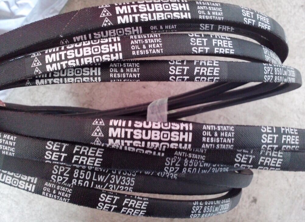 三角带SPZ850LW/3V335日本三之星SPZ862LW进口传动带SPZ875LW