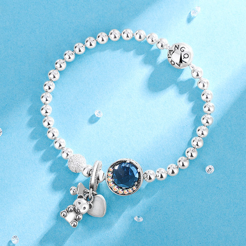 潘家饰品复古手串纯银手链高级感