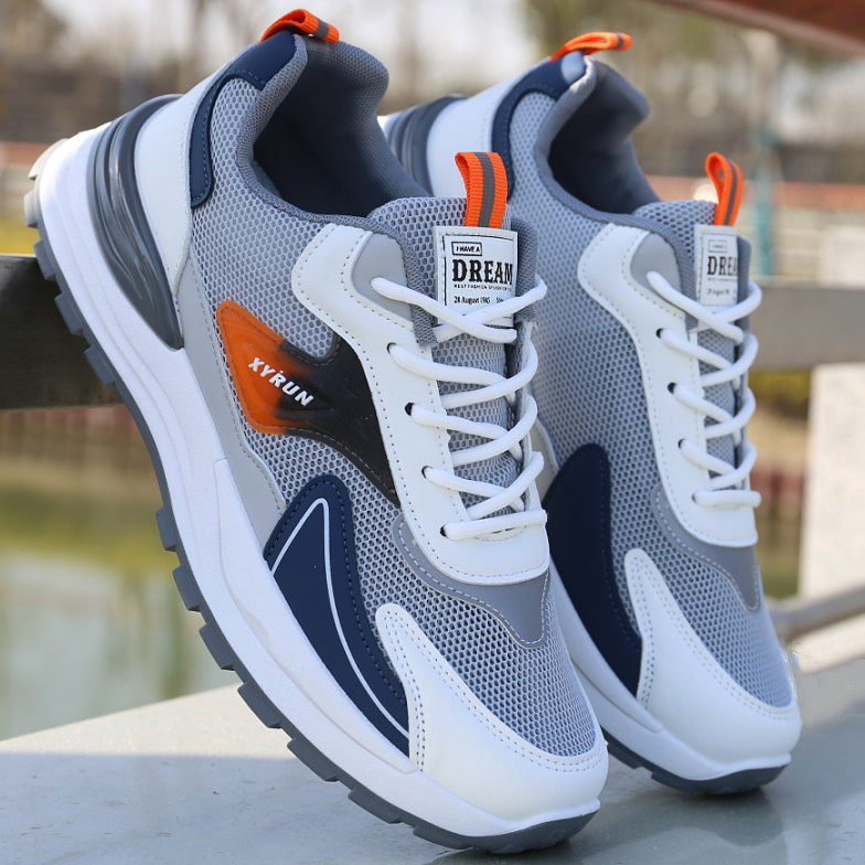 网鞋男镂空透气运动鞋夏季新款百搭休闲鞋软底防滑跑步鞋男网面鞋