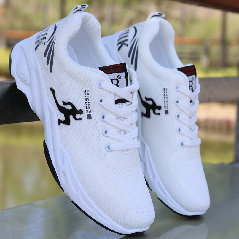 夏季透气网面运动潮鞋软底跑步鞋