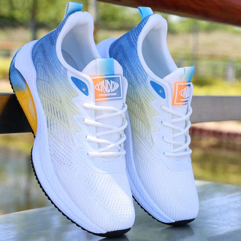 夏季男鞋透气网面鞋男士休闲运动