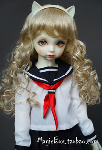 6分4分3分大叔BJD.SD.DD娃用配件 假发猫耳头饰1/3 1/4 1/6