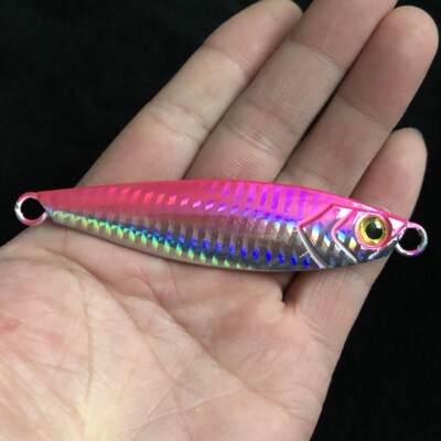 万亚岸抛慢摇小铁板假饵鱼钩渔具路亚铁板金属饵铅鱼饵4cm7g