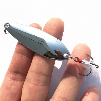 万亚勺型翘嘴10g铁板饵