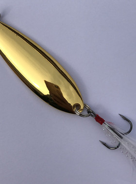 勺子亮片鱼饵 渔具 鱼钩假饵亮片 路亚亮片（6.1cm10克） 1只