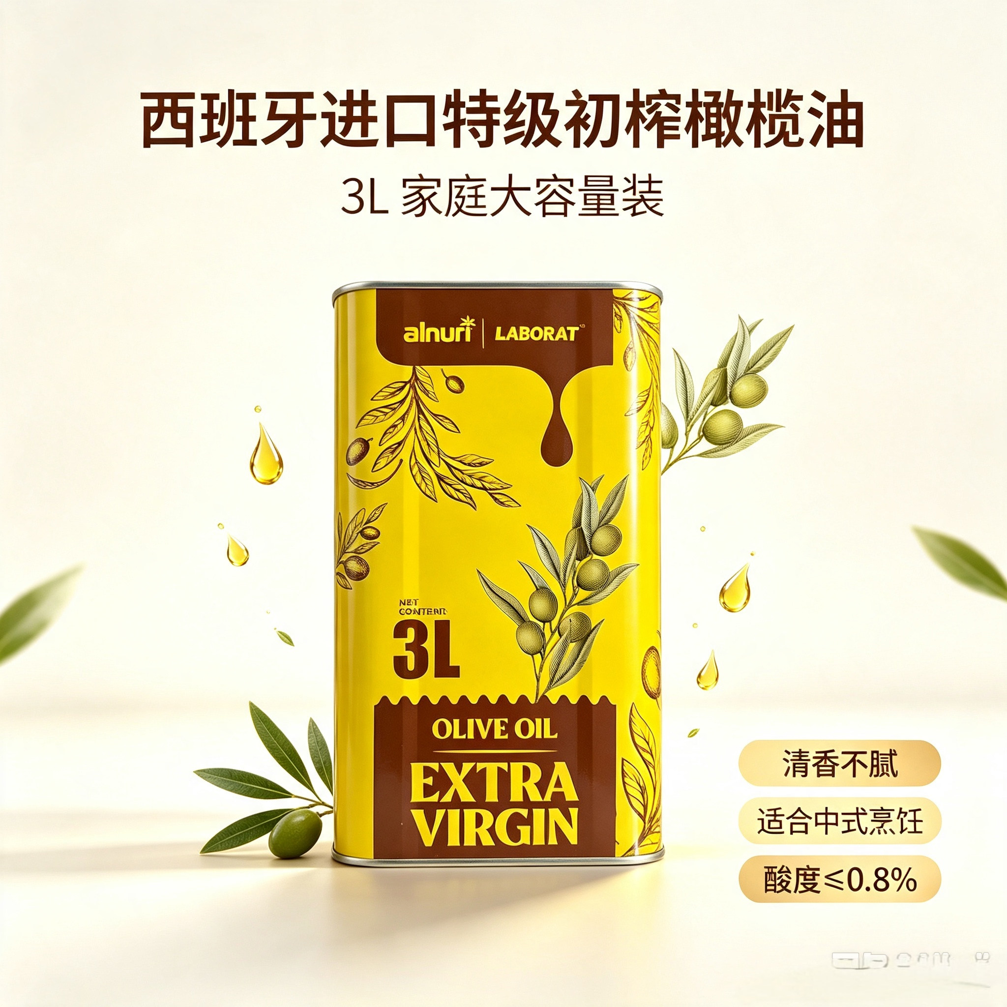 西班牙特级初榨橄榄油食用油