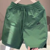 新款 百搭休闲五分裤 男士 2025夏季 速干透气短裤 刺绣欧货时尚 男款