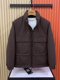 男士立领羽绒服冬季新款工装大口袋加厚保暖短款休闲外套青年上衣