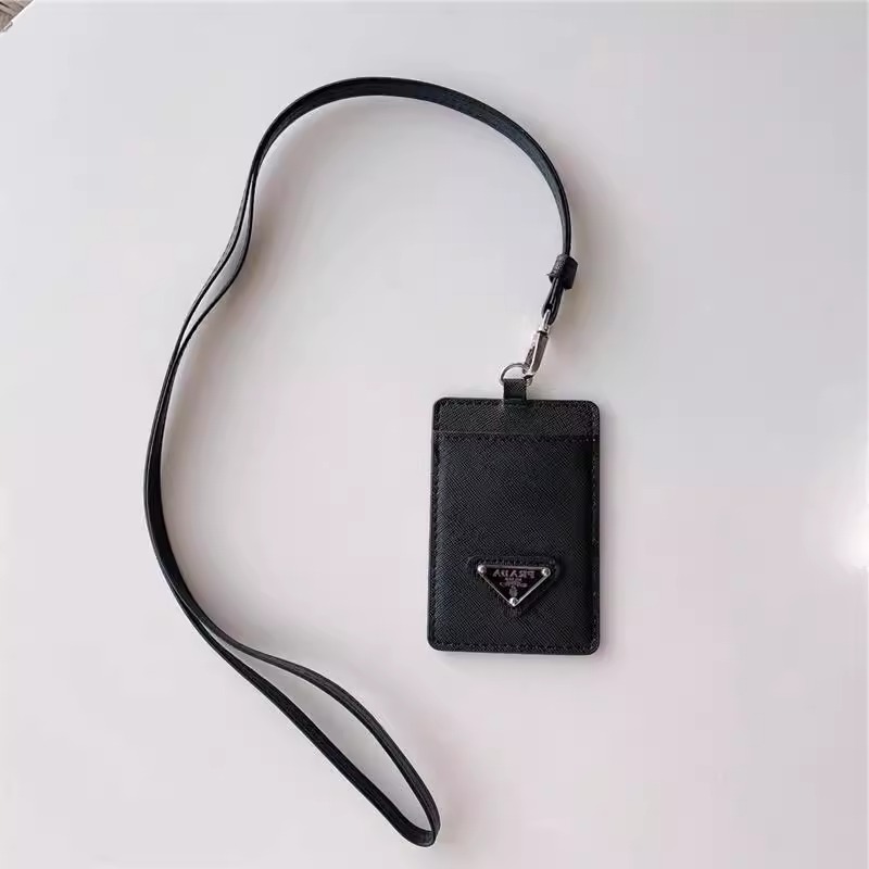 thumbnail for Fashion Trendy Work Id Card Holder for Men and Women, Work Badge Access Card Id Card Protective Cover with Neck Strap and Crossbody Lanyard