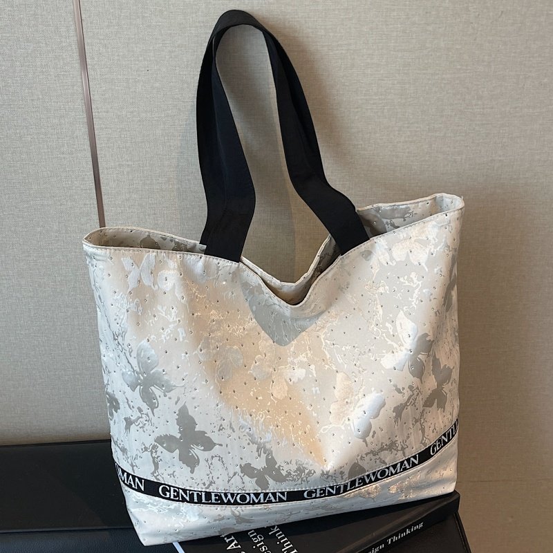 新中式单肩大容量包包女秋冬外出手提帆布袋小众百搭通勤托特大包,箱包皮具/热销女包/男包,托特包,淘宝优惠券,粉丝福利购,淘宝优惠卷