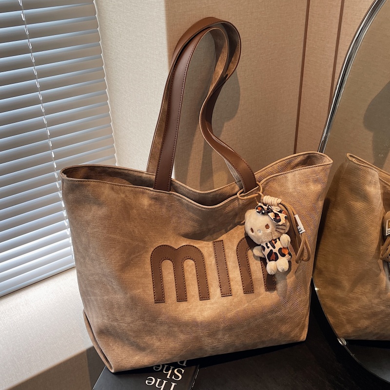 高级感大容量托特包大学生上课包