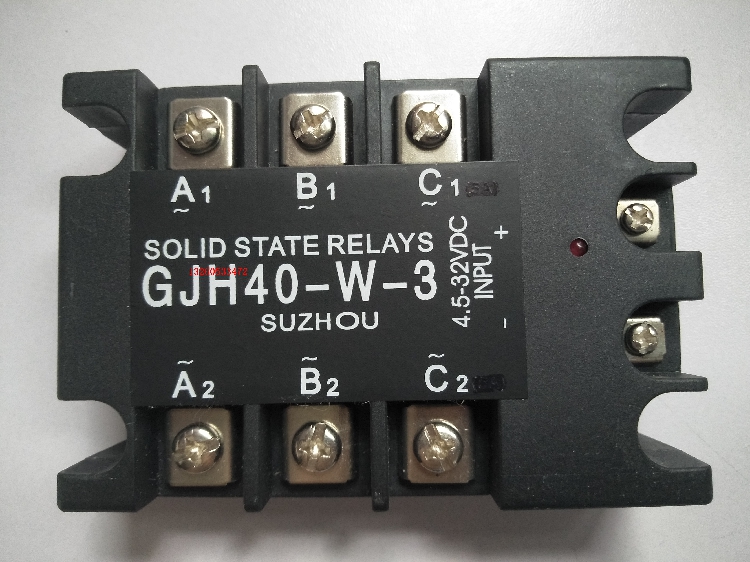 工业级三相交流高压固态继电器GJH15/40/60/80-W-3 40A直流控交流