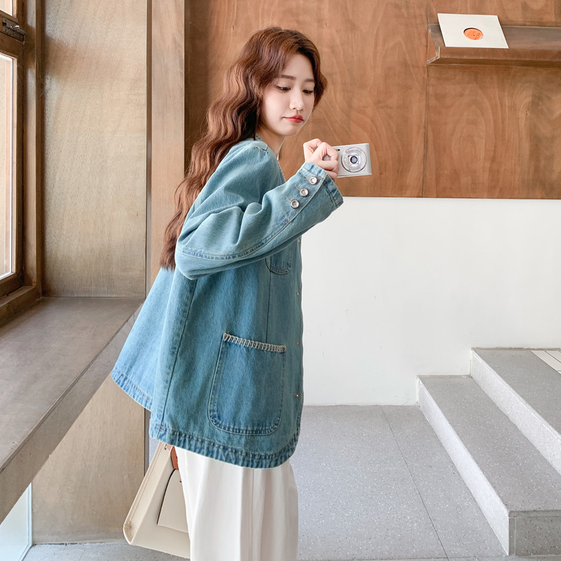 数据好特种绣牛仔外套3987P155控218,女装短外套,2C182