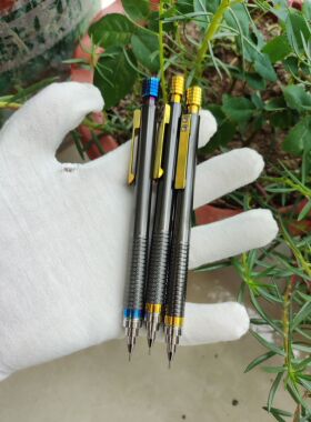 锆合金笔身和其他钛合金 原装pg350内构和笔头 0.5自动铅笔新款