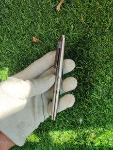 钛合金自动铅笔自制日本Pentel派通P1035KERRY合金0.5螺帽式活动