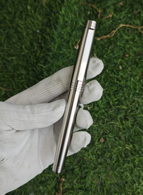 钛合金大首席样式钢笔书写工具签字笔大容量笔6号尖钢笔金豪bock6