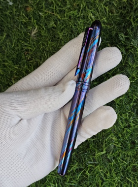 钛马小鱼雷超轻6号35毫米尖中性笔 签字笔钢笔bock6  金豪629适配