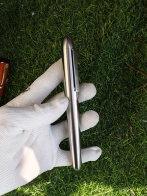 钛合金新品君来930笔杆自制大型鱼雷钢笔40mm大尖50号大容吸墨器