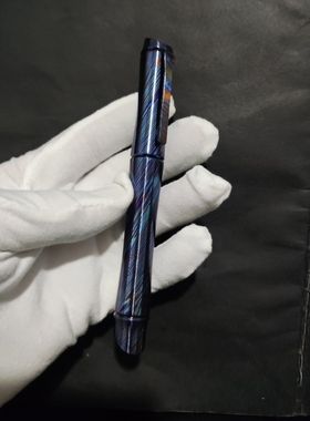 钛马士革竹节钢笔 高贵典雅 图中适配永生629尖转bock6