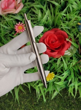 新款钛合金按动笔按压笔ll 笔后日本un85nk6中性笔g5笔芯非全金属