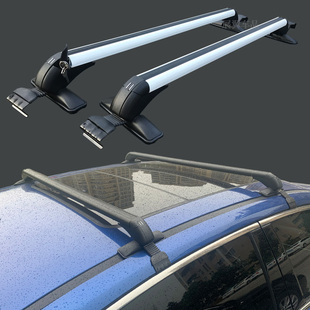 通用横杆车顶架行李架汽车行李架铝合金带锁轿车载重横架自行车驾