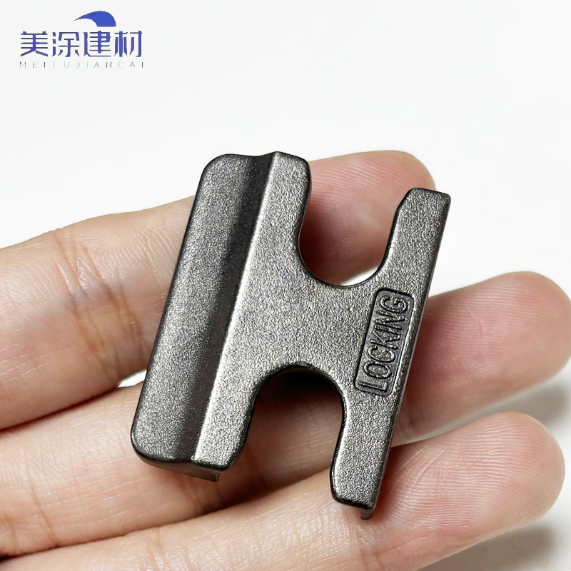 防撬H型断桥铝门窗锁扣卡扣锁座