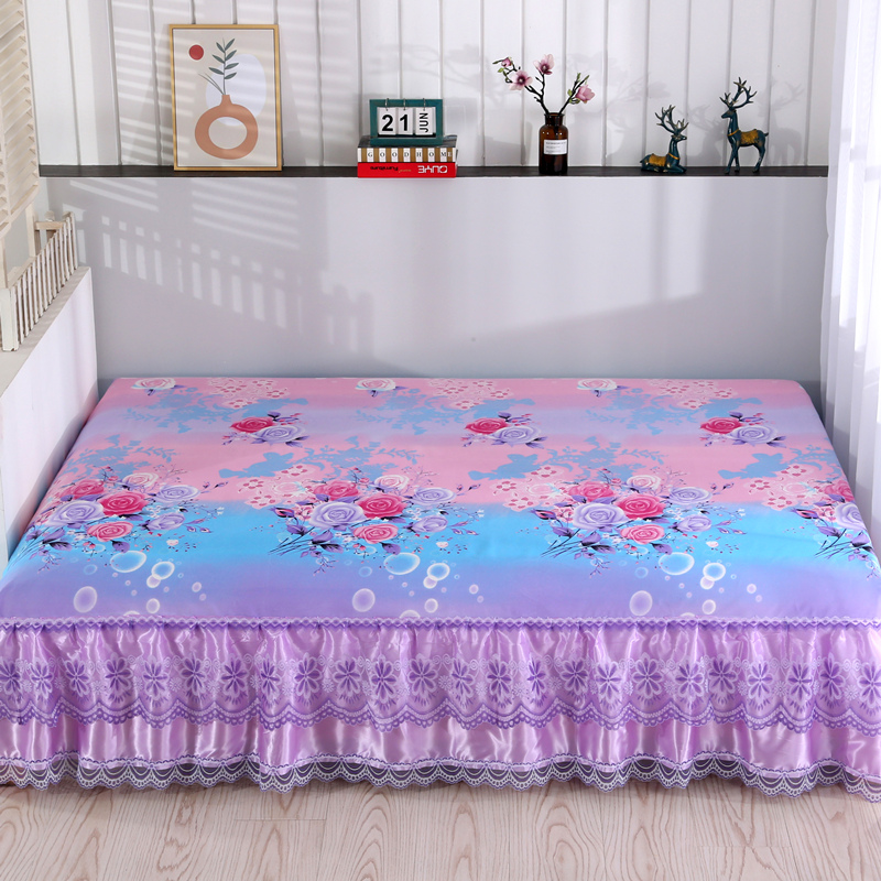 大炕榻榻米一面蕾絲農村四季床裙