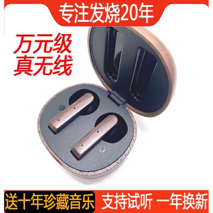 鼎级万元tws发烧HiFi蓝牙耳机真无线半入耳式人声甜美高解析通吃